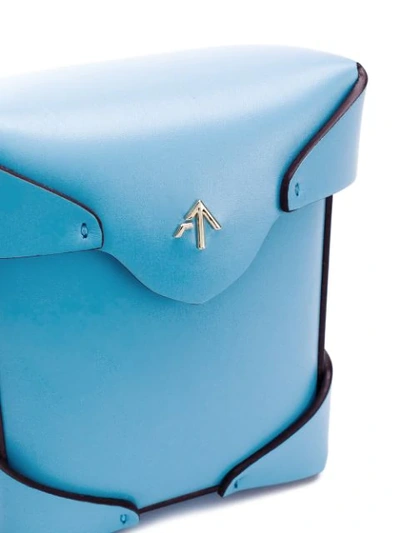 Shop Manu Atelier Micro Pristine Bag - Blue