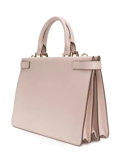 MICHAEL KORS COLLECTION LEATHER TOTE BAG - 粉色