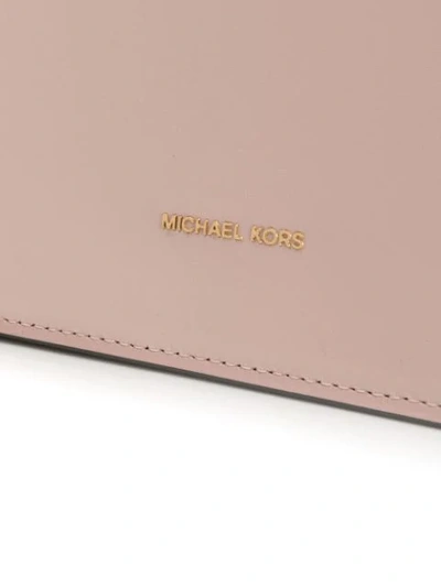 MICHAEL KORS COLLECTION LEATHER TOTE BAG - 粉色