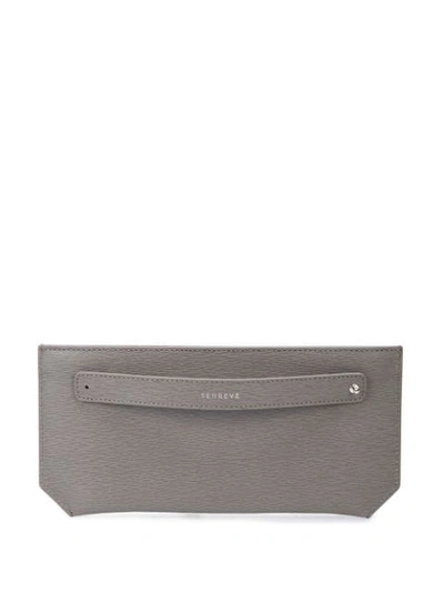 Shop Senreve Bracelet Pouch In Grey