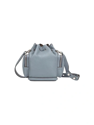 Shop Fendi Mon Tresor Bucket Bag In Blue