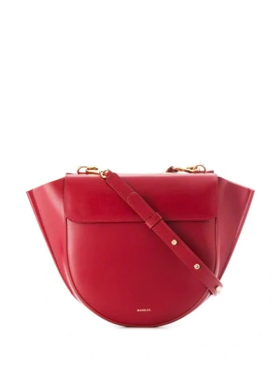 Shop Wandler Hortensia Tote Bag In Red