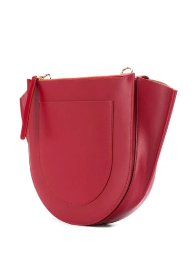 Shop Wandler Hortensia Tote Bag In Red