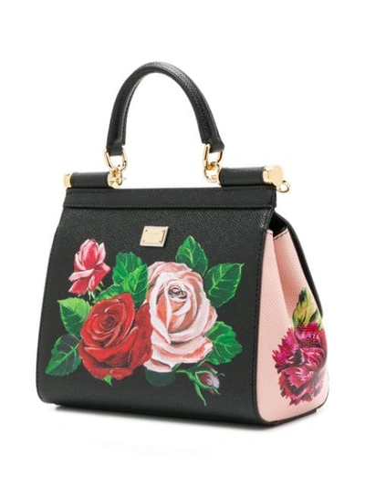 Shop Dolce & Gabbana Sicily Mini Bag In Black