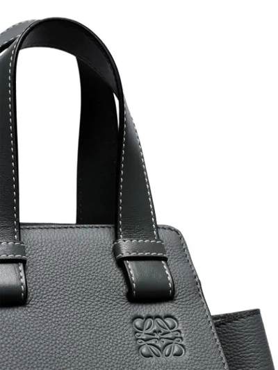 LOEWE GREY HAMMOCK MEDIUM SHOULDER BAG - 灰色