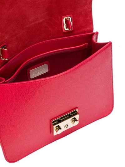 Shop Furla Metropolis S Bag - Red