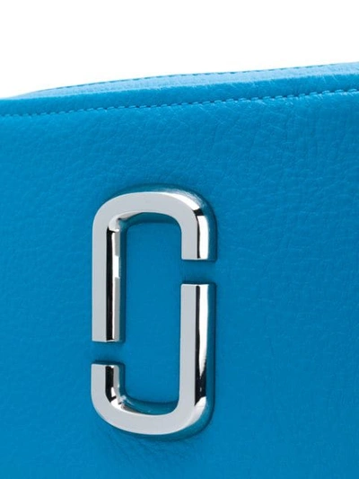 Shop Marc Jacobs Logo Appliqué Camera Bag In Blue