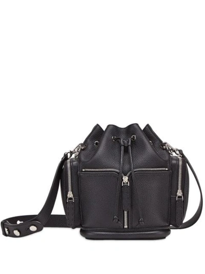 Shop Fendi Small Mon Tresor Bucket Bag In Black