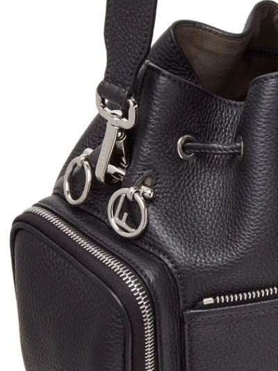 Shop Fendi Small Mon Tresor Bucket Bag In Black
