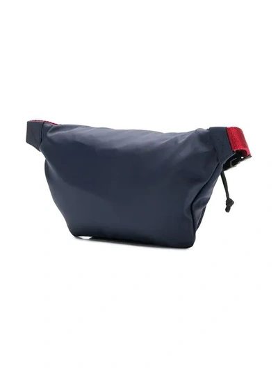 Shop Balenciaga Wheel Belt Bag In Blue
