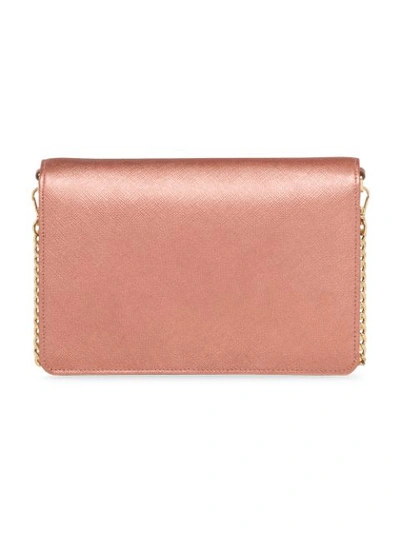 Shop Prada Chain Strap Mini Bag In Pink