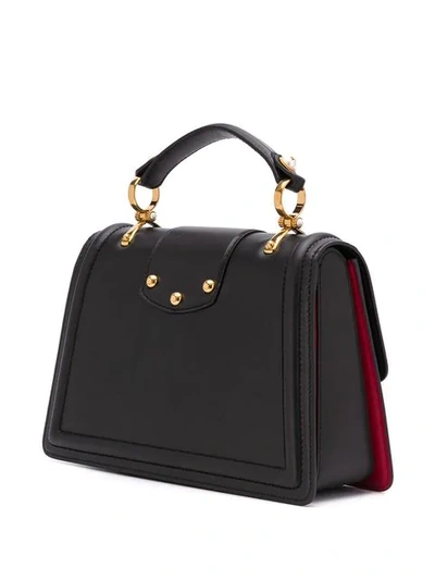 Shop Dolce & Gabbana Dg Amore Tote Bag In Black