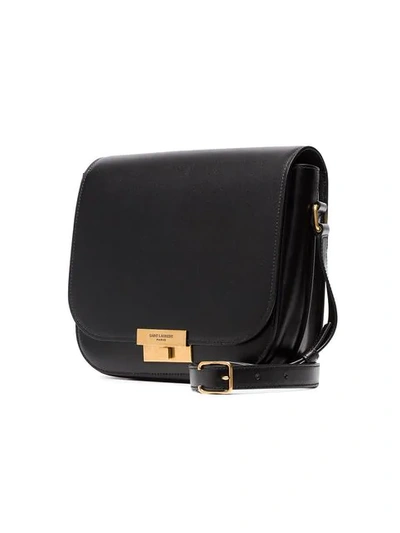 Shop Saint Laurent Betty Satchel In Black