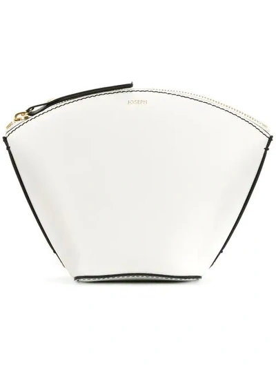 Shop Joseph Cosmetic Pouch Bag In White