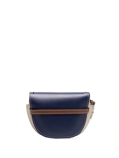 Shop Loewe Small Gate Shoulder Bag In Blue