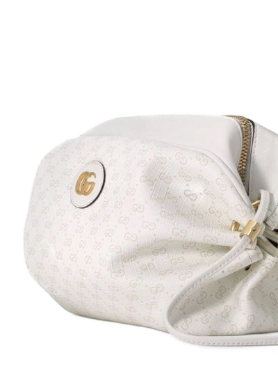 Shop Gucci Mini Gg Bag With Double G In 8459 White