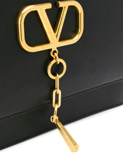 Shop Valentino Vcase Cross-body Bag In Black