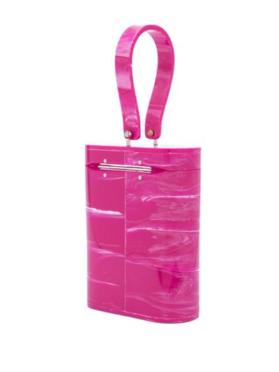Shop Edie Parker Oval Bag - Rosa In Pink
