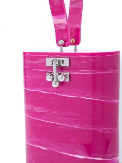 Shop Edie Parker Oval Bag - Rosa In Pink