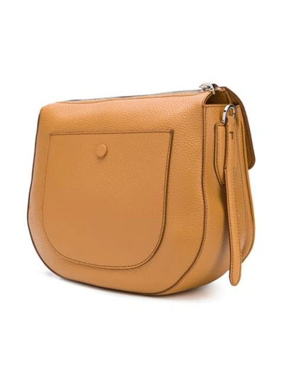 Shop Tod's Double T Small Bag In Brown