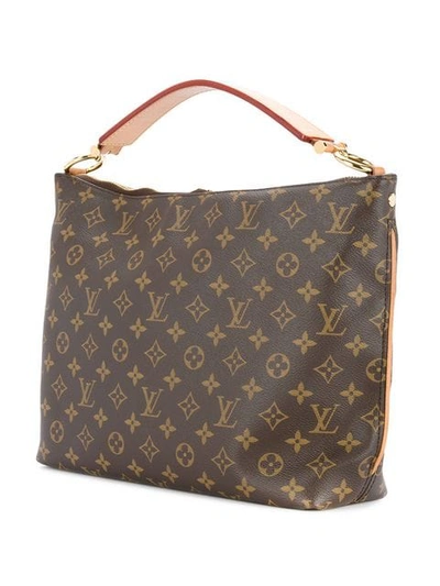 Pre-owned Louis Vuitton Sully Pm Monogram Shoulder Bag In Brown