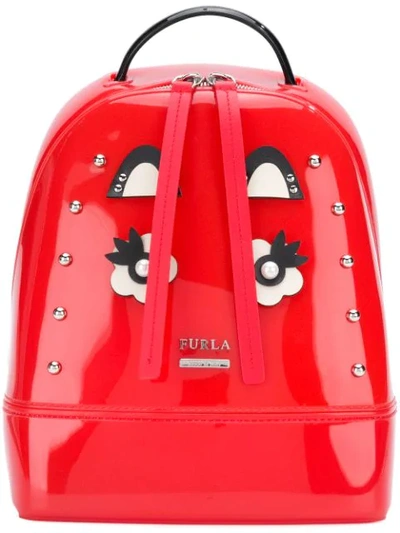 Shop Furla Candy Backpack - Red