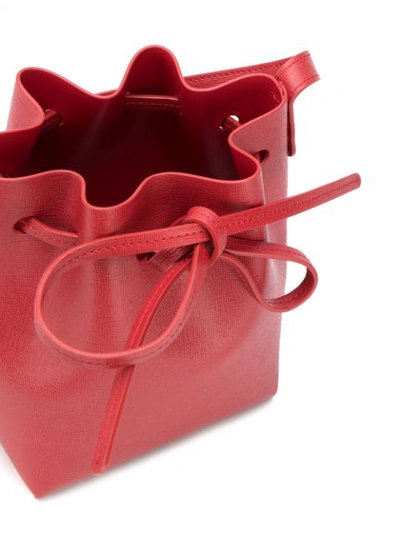 Shop Mansur Gavriel Mini Beuteltasche - Rot In Red