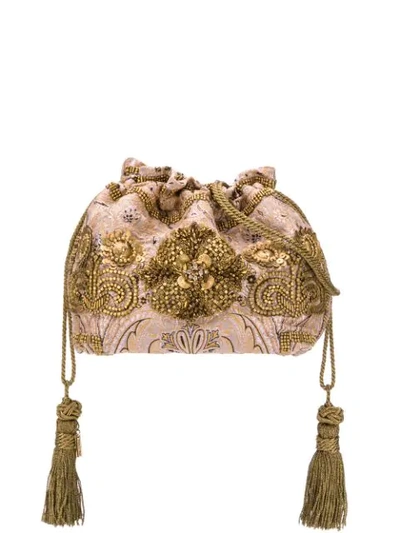 Shop Etro Baroque Shoulder Bag - Pink