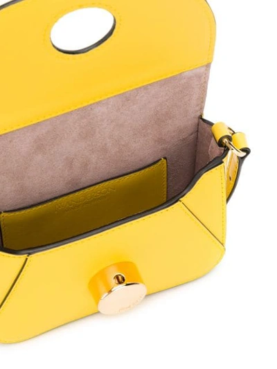 Shop Jw Anderson Nano Keyts Bag In Yellow