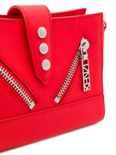 Shop Kenzo Tiny 'kalifonia' Umhängetasche - Rot In Red