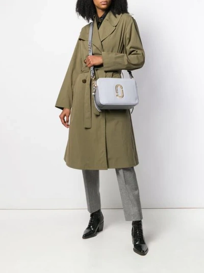 Shop Marc Jacobs The Softshot 27 Bag In Grey