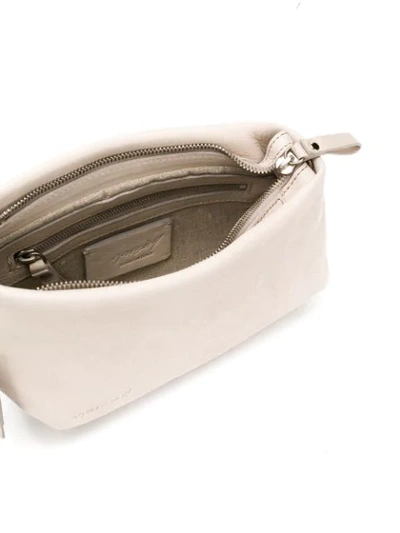 Shop Marsèll Rounded Crossbody Bag In Neutrals
