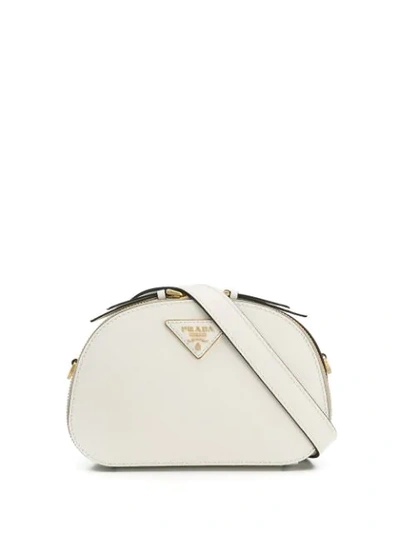 Shop Prada Small Odette Belt Bag In White