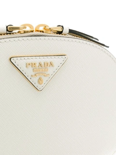 Shop Prada Small Odette Belt Bag In White
