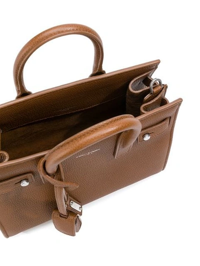 Saint Laurent Sac De Jour Mini Bag - Brown In Brown