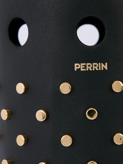 Shop Perrin Paris Le Mini Seau Bucket Bag In Black