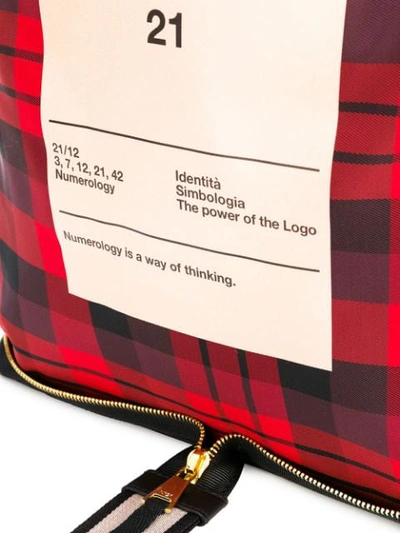 Shop N°21 Tartan 21 In Red