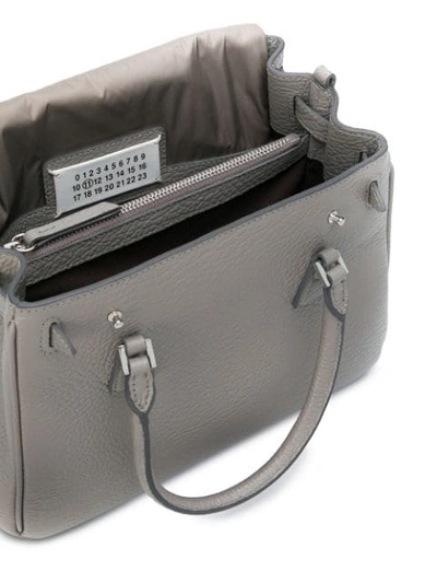 Shop Maison Margiela Kleine '5ac' Handtasche In Grey
