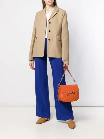 Shop Tod's Double T Mini Bag In Orange