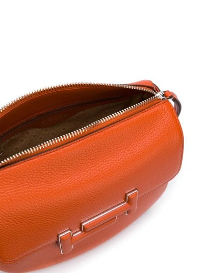 Shop Tod's Double T Mini Bag In Orange
