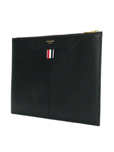 Shop Thom Browne Dinner Suit Clutch In 001 Black