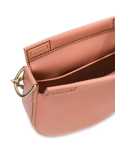 Shop Stiebich & Rieth Foldover Flap Shoulder Bag In Pink