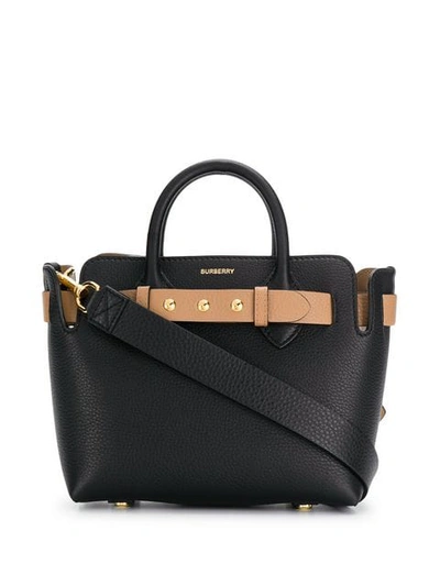 Shop Burberry Small Belt Bag In Black