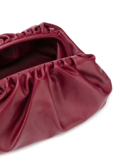 Shop Bottega Veneta The Pouch Bag In Red