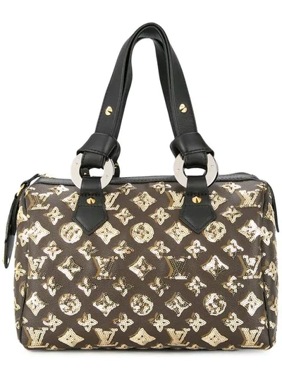 Pre-owned Louis Vuitton  Speedy Handbag In Brown