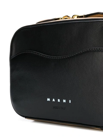 Shop Marni Camera Cross Body Bag In Black