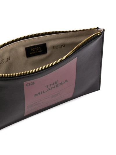 Shop N°21 Nº21 The Milanesa Clutch - Black