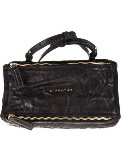 Shop Givenchy Mini Pandora Bag In Black