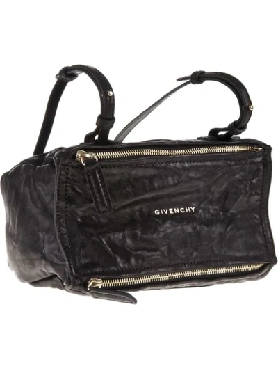 Shop Givenchy Mini Pandora Bag In Black