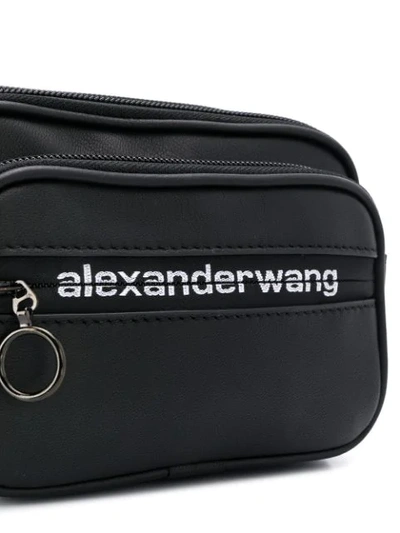 Shop Alexander Wang Logo Belt Bag In Black